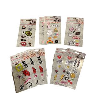 100 Trendz Sticker Packs Removable Restickable Lot of 9 Phone Cases